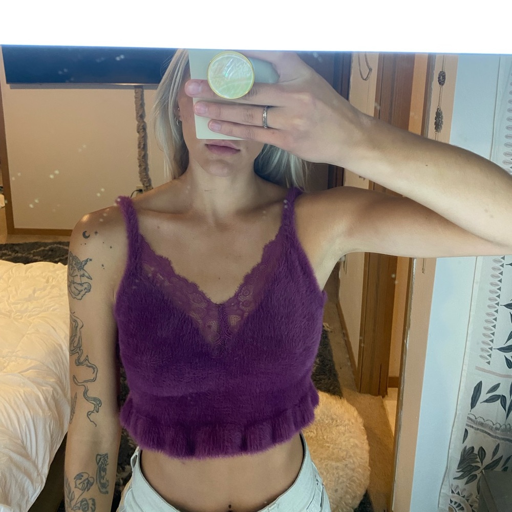 velvet & lace urban outfitter tank